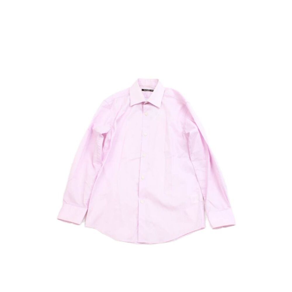 Michael Michael Kors Mens Pink Cotton Point Spread Collar Dress Shirt Size S